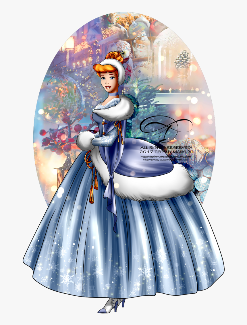 Okay, Hands Up If You Associate Cinderella With Winter - Disney Princess Cinderella Winter, HD Png Download, Free Download