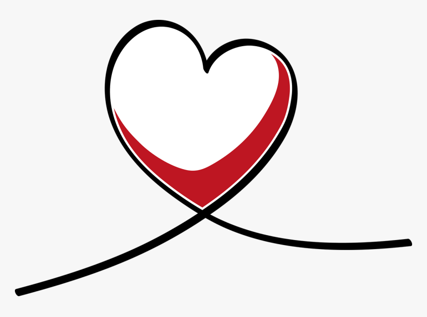 Heart, Love, Sketch, Lines, Romance, Vector, HD Png Download, Free Download