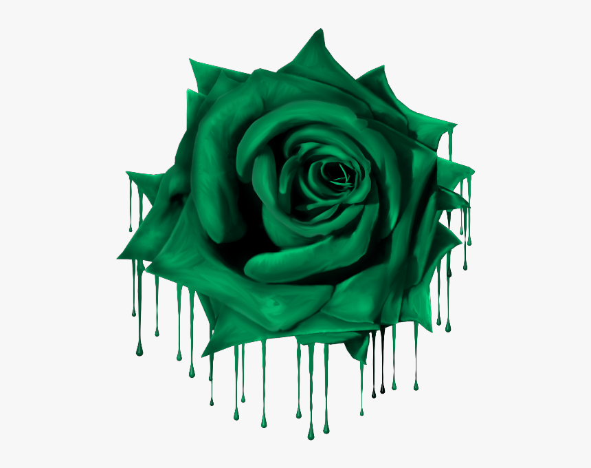 Transparent Green Flowers Png - Transparent Background Rose Png, Png Download, Free Download