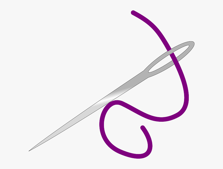 Needle And Thread Cartoon, HD Png Download, Free Download