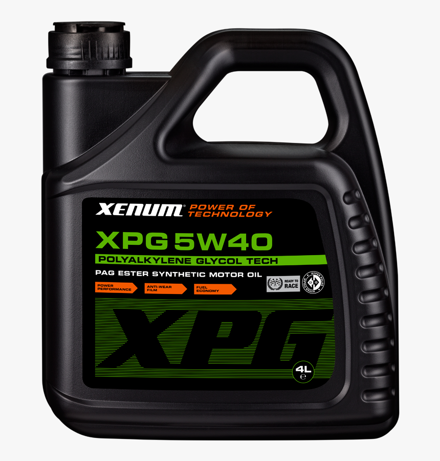 Xenum Xpg 5w40 4l Bottle - Xenum Runner Sae 5w 30, HD Png Download, Free Download