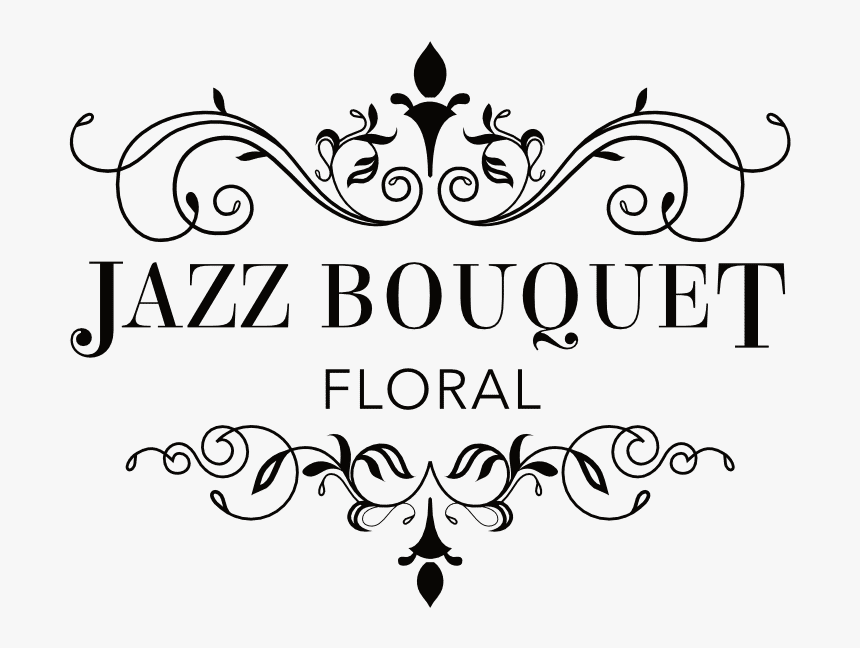 Transparent Floral Line Png - Wedding Black Floral Png, Png Download, Free Download