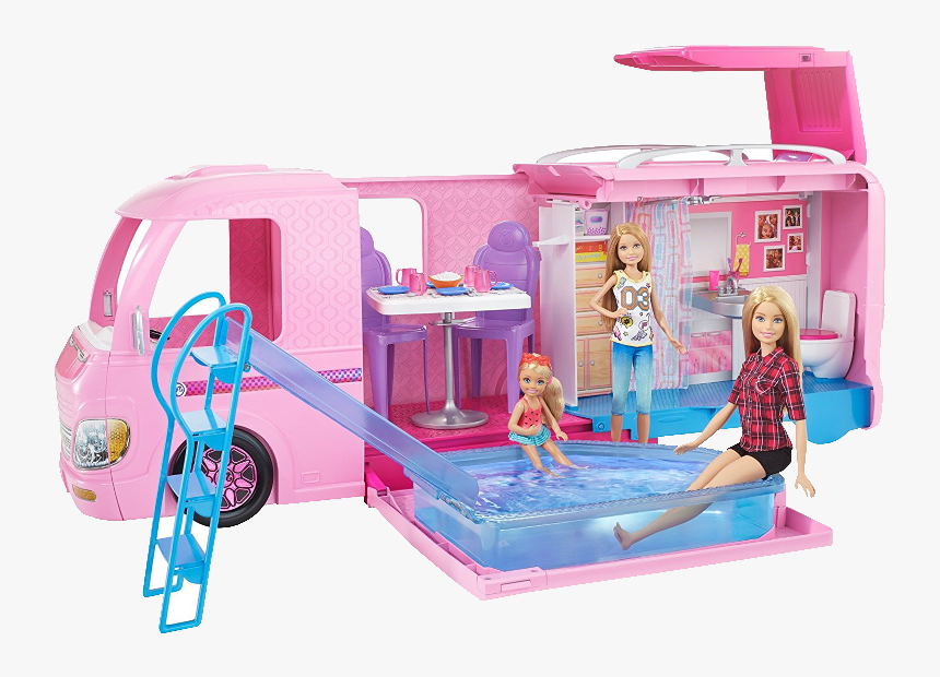 Amazon Caravana Barbie - Barbie Dream Camper, HD Png Download, Free Download