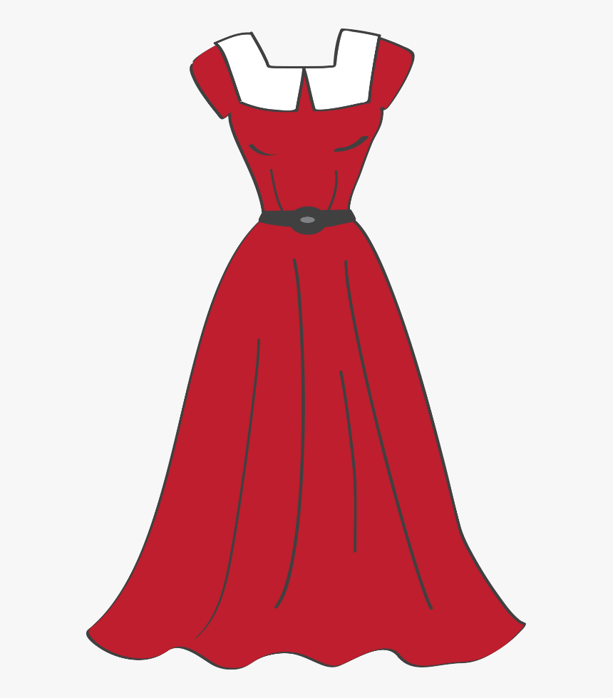 Costura E Roupas - Dress Clipart, HD Png Download, Free Download