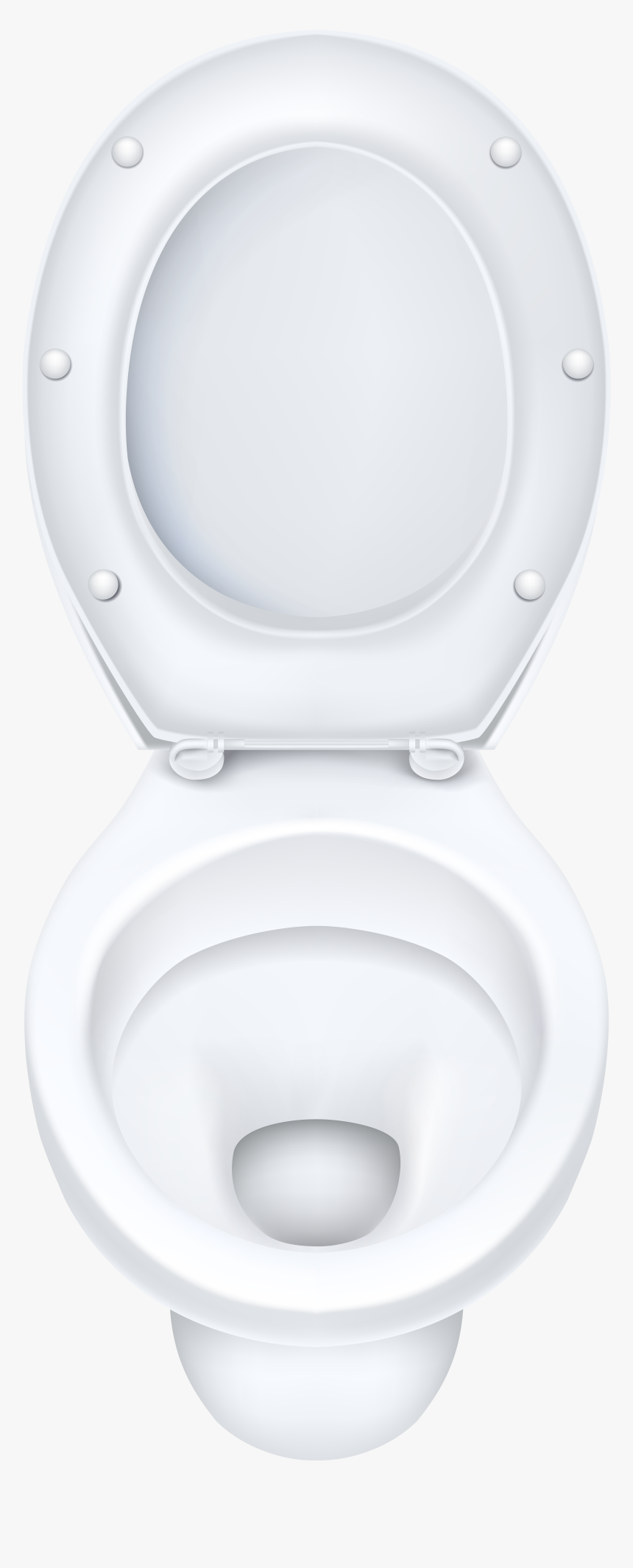 White Toilet Bowl Png Clip Art - Toilet Bowl Clip Art, Transparent Png, Free Download