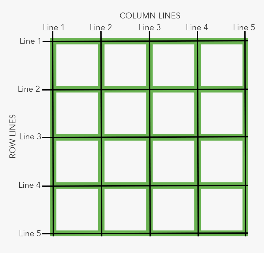 Layout With Grid Lines - Lines In Columns, HD Png Download, Free Download