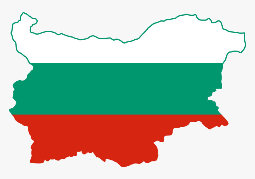 Bulgaria Map And Flag, HD Png Download, Free Download