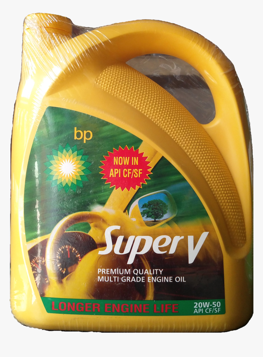 Bp Super V 20w50 Cf/sf 5 Ltr Oil, HD Png Download, Free Download