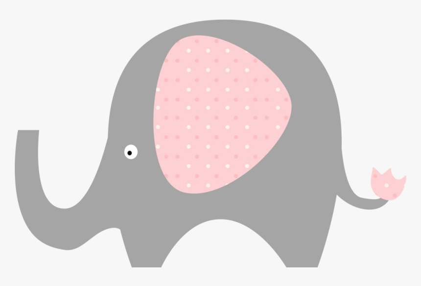 grey baby elephant clipart