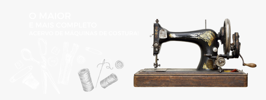 Old Sewing Machine Png, Transparent Png, Free Download