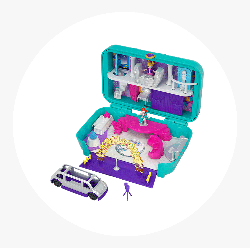 ​polly Pocket™ Hidden Places Themed Worlds With Accessories  - 887961638233, HD Png Download, Free Download