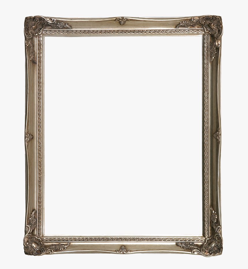 Simple Sweet Soft Silver Readymade With Decorative - Large Frame, HD Png Download, Free Download