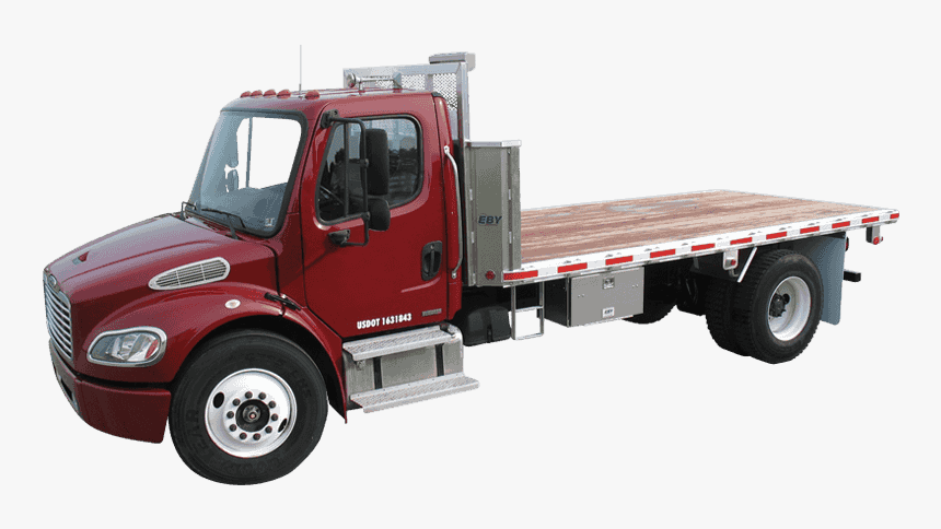 Clip Art Pictures Of Flatbed Trucks - Flat Bed Truck Png, Transparent Png, Free Download