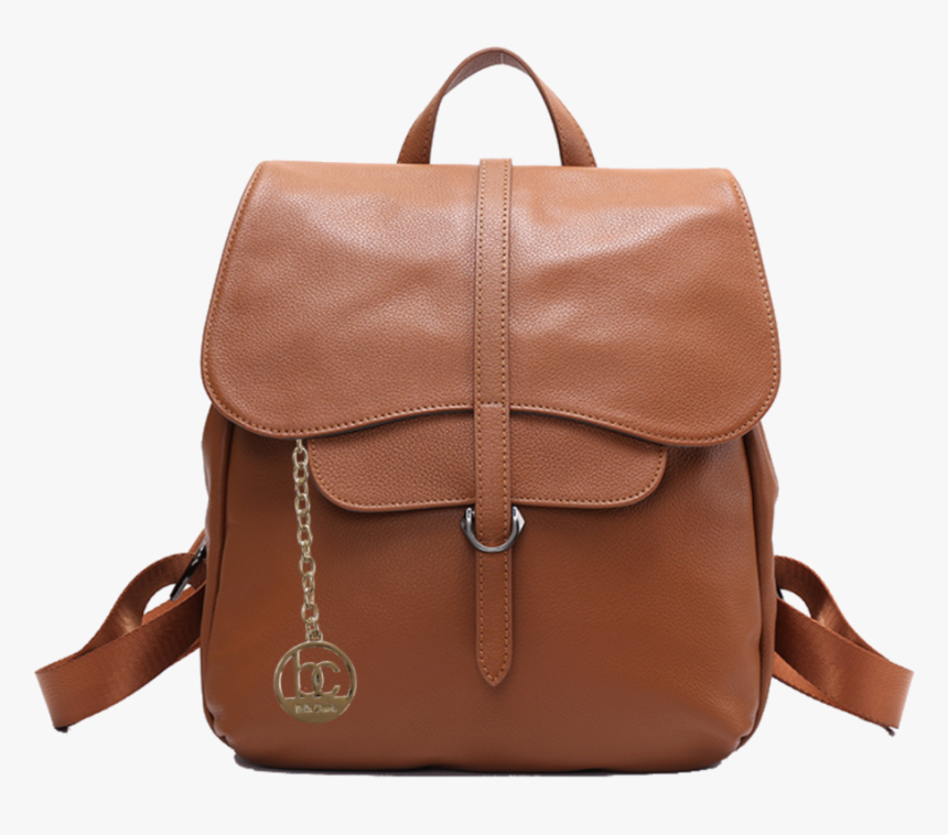 Brown Leather Backpack Png Transparent Image - Leather Backpack Png, Png Download, Free Download