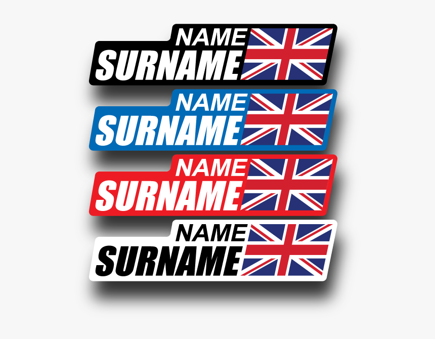 Bike Frame Name Stickers Flag Png - Bike Sticker Name And Flag, Transparent Png, Free Download