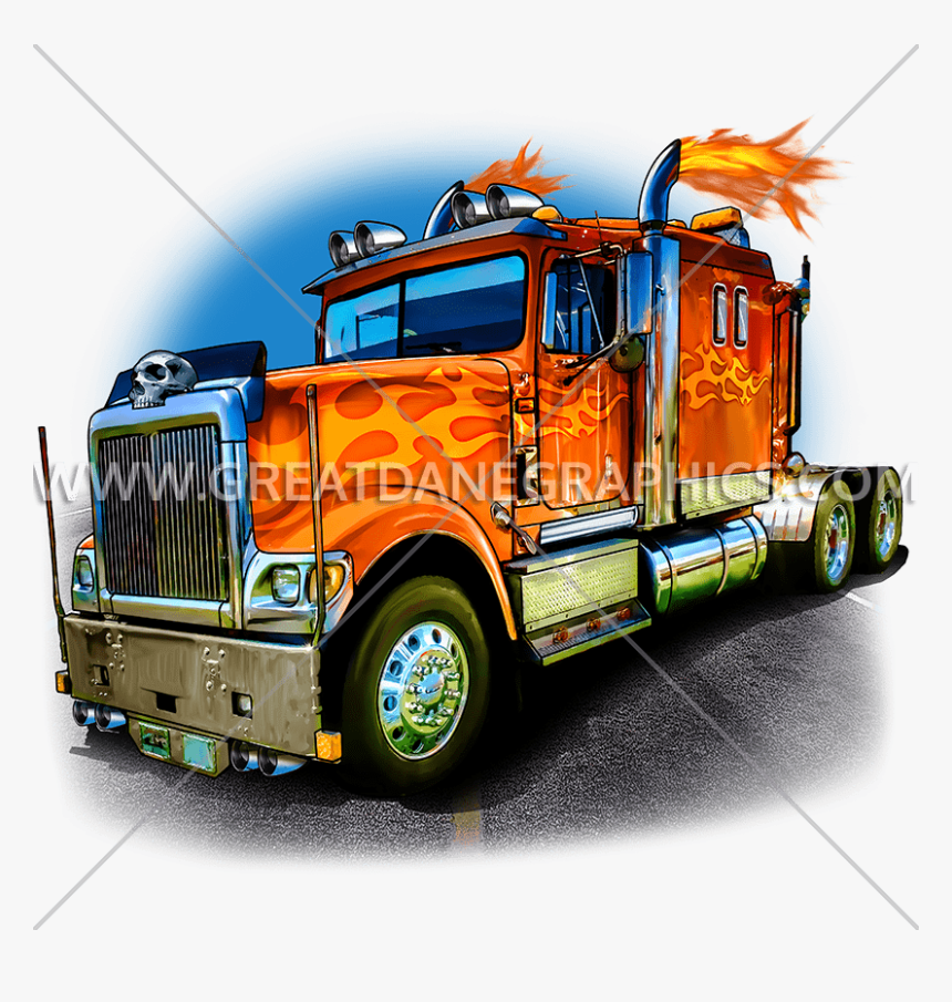 Trailer Truck, HD Png Download, Free Download