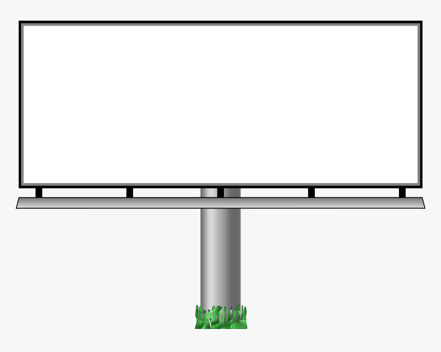 Billboard Border Clip Arts - Led-backlit Lcd Display, HD Png Download, Free Download