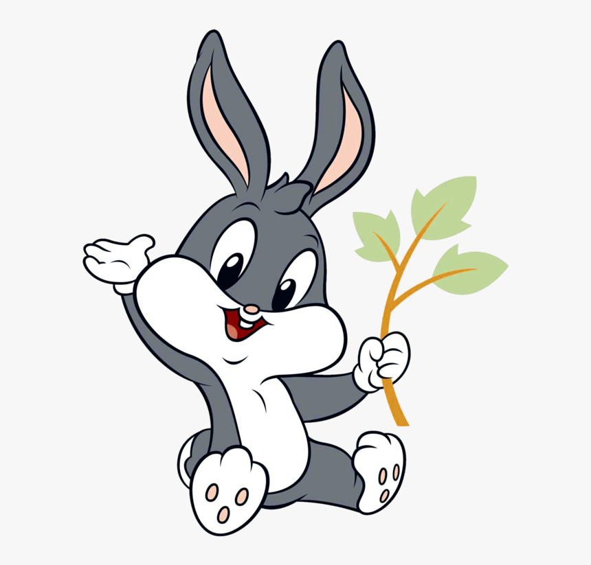 Skunk Clipart Bugs Bunny - Bugs Bunny Baby Looney Tunes, HD Png Download - ...