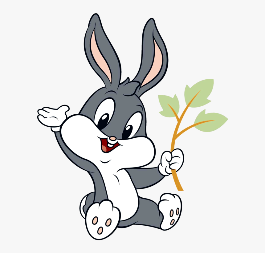 Skunk Clipart Bugs Bunny - Bugs Bunny Baby Looney Tunes, HD Png Download, Free Download