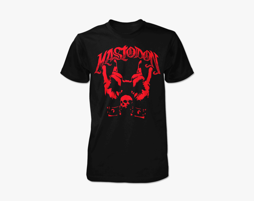 Devil Horns Tee - Mastodon Tattoo Hand Shirt, HD Png Download - kindpng