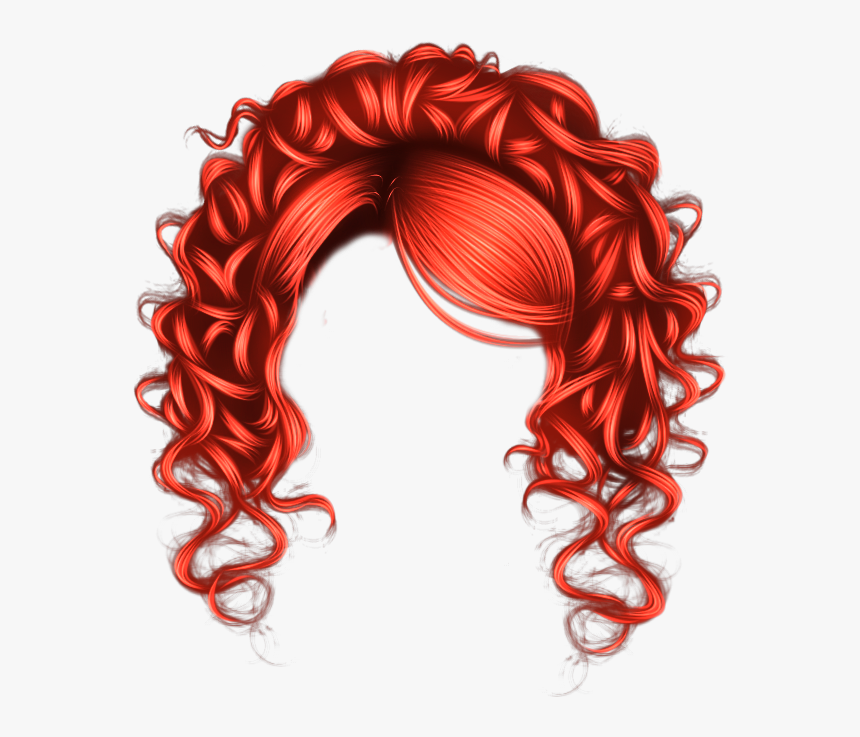 Transparent Wig Clipart - Transparent Background Wig Clipart, HD Png Download, Free Download