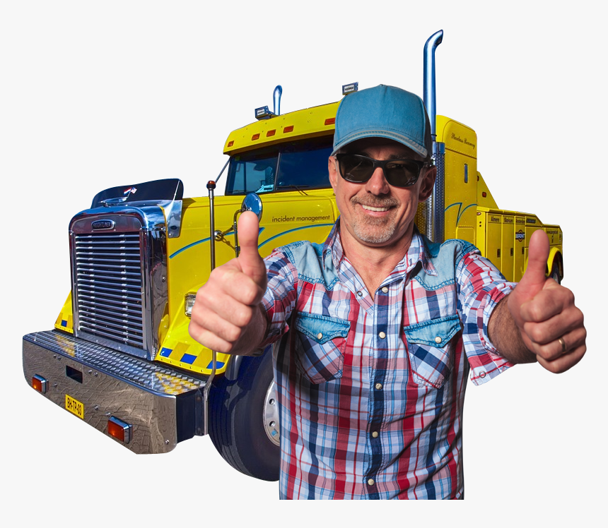 Truck Driver Png - Semi Truck Driver Png, Transparent Png, Free Download