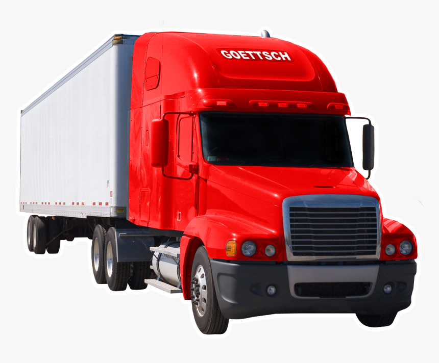 Truck Drivers Clipart (1061x837), Png Download - Trailer Truck, Transparent Png, Free Download