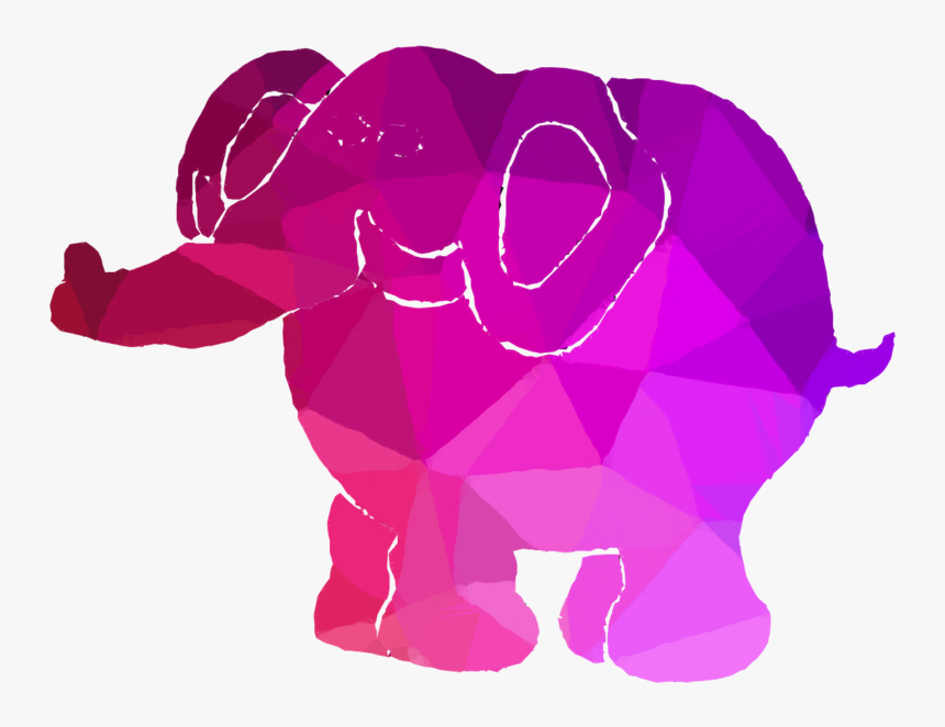 Elephant Clipart Red - Indian Elephant, HD Png Download, Free Download
