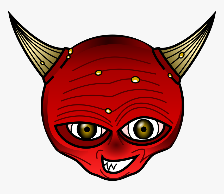 Devil Vector Royalty Free - Anjmasi Gambar Muka Hantu, HD Png Download, Free Download