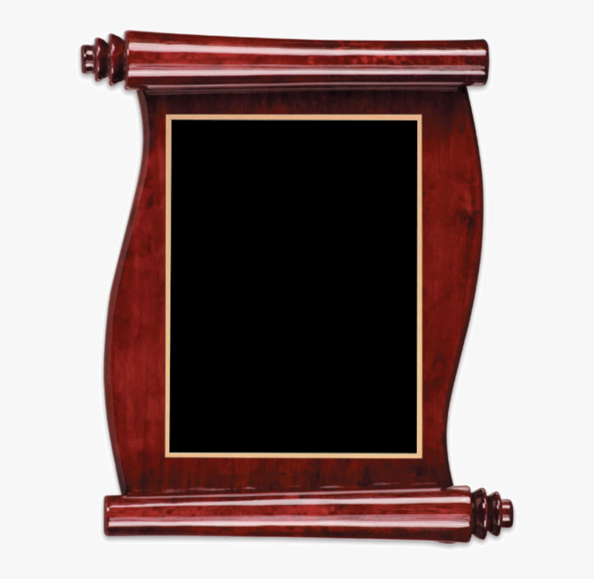 Blank Piano Finish Rosewood Plaque - Wooden Plaque Of Appreciation, HD Png Download, Free Download