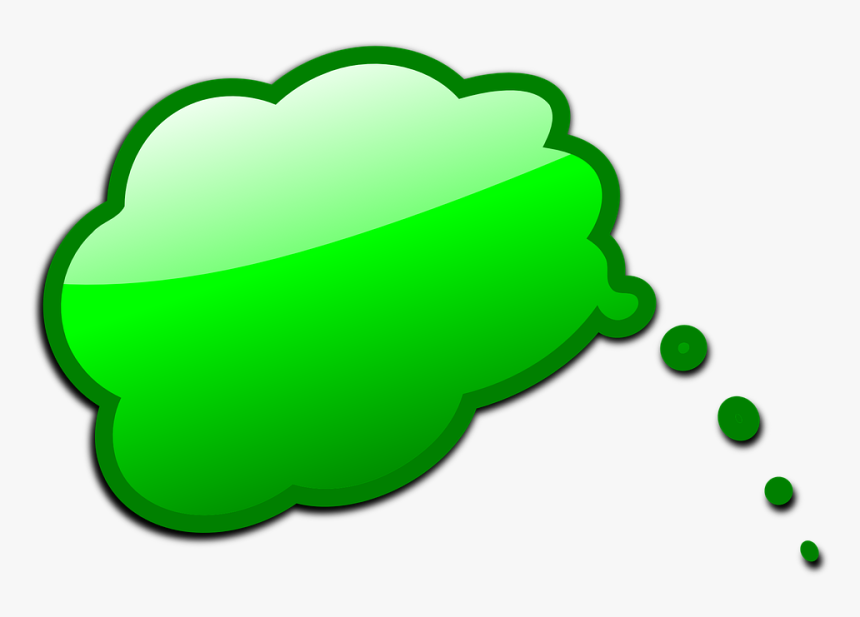 Green Speech Bubble, HD Png Download, Free Download