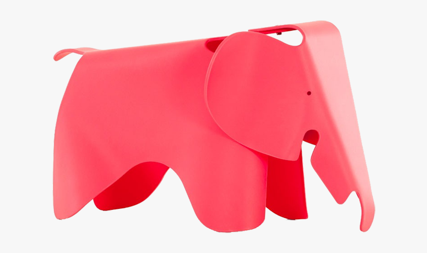 Eames Elephant Children Chair Pink - Charles And Ray Eames Elephant, HD Png Download, Free Download