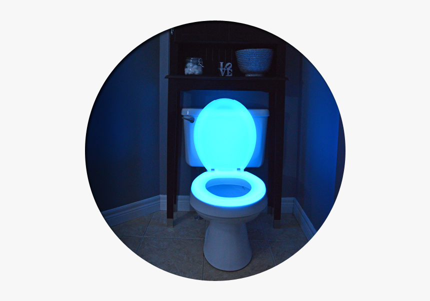 Glowing Toilet Bowl, HD Png Download, Free Download