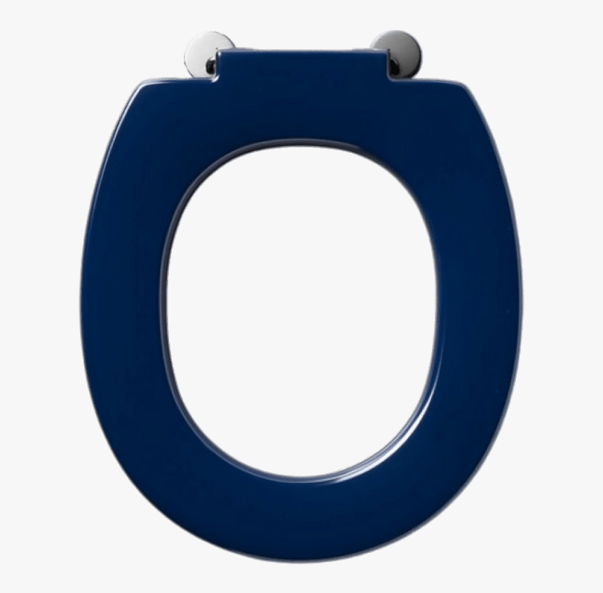 Blue Toilet Seat - Armitage Shanks Disabled Toilet Seat, HD Png Download, Free Download