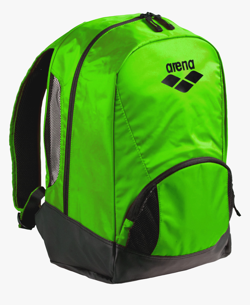 Arena Spiky Backpack Png Image - Green Backpack Png, Transparent Png, Free Download