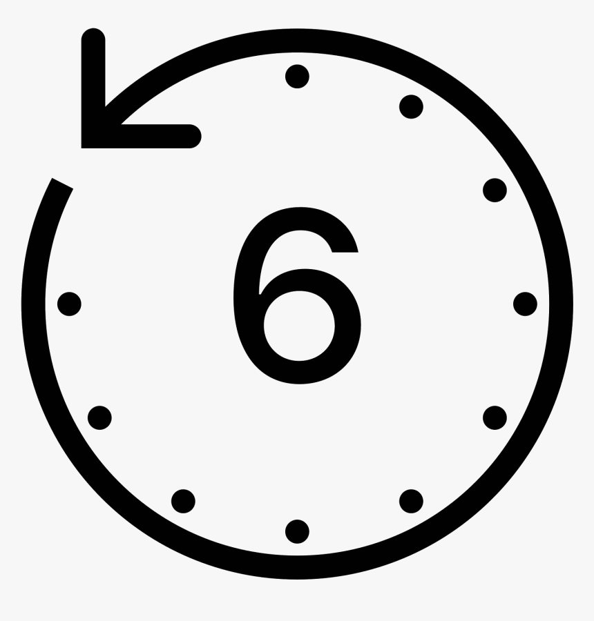 A Circle With Dots Inside The Circle - 48 Hours Clock Icon, HD Png Download, Free Download
