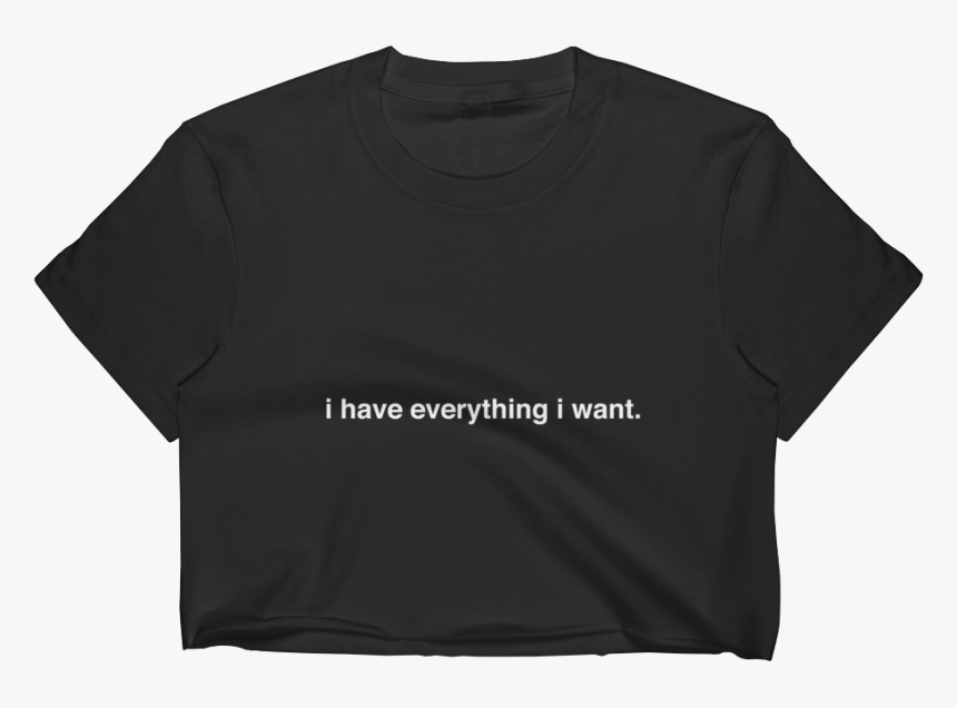 Croppedblk-04 Mockup Front Black - Active Shirt, HD Png Download, Free Download
