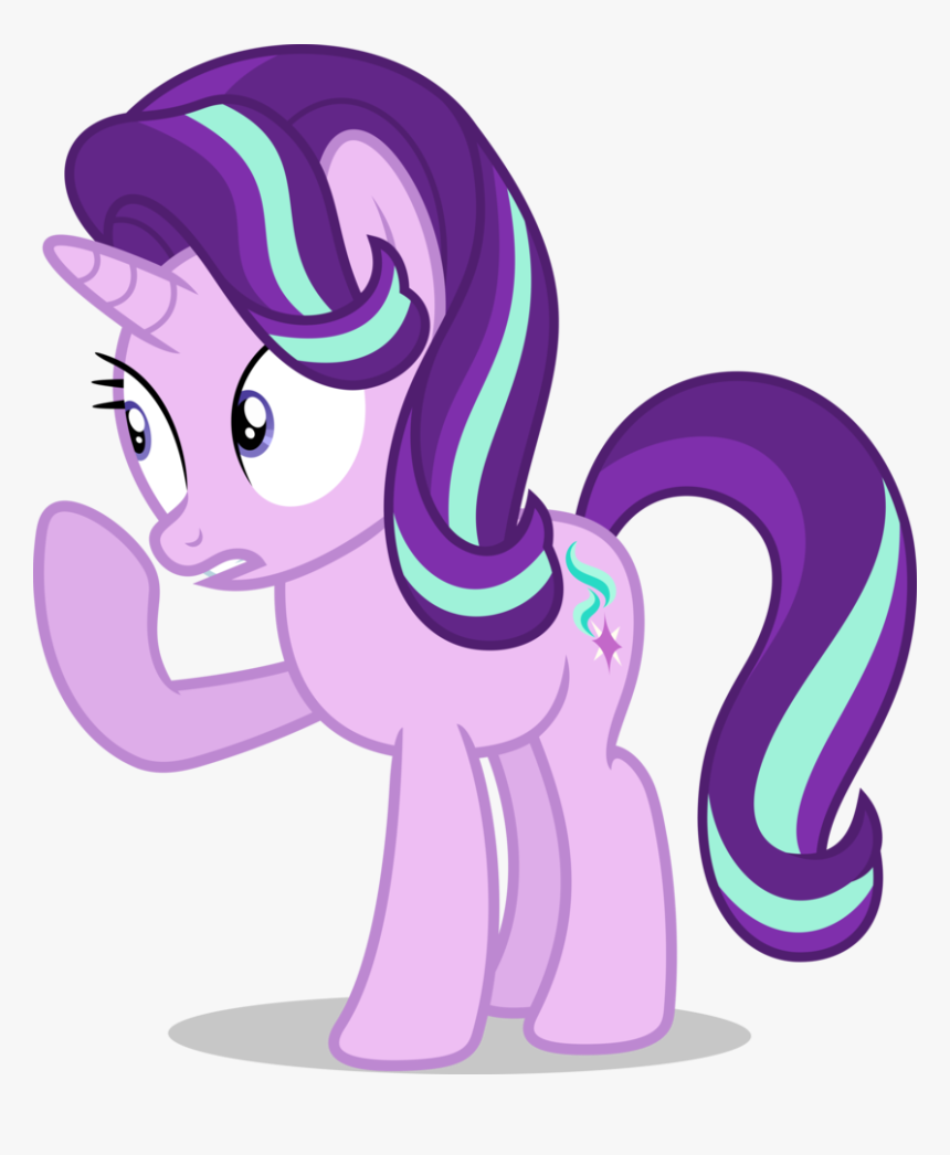 Mlp Fim Starlight Glimmer Vector By Luckreza8 On - Mlp Starlight Glimmer Back, HD Png Download, Free Download