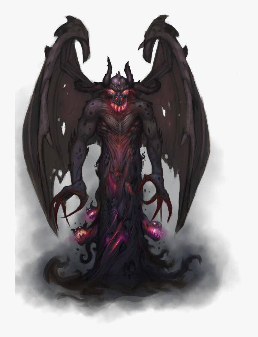 Eustoyriax - Shadow Demon With Sword, HD Png Download, Free Download