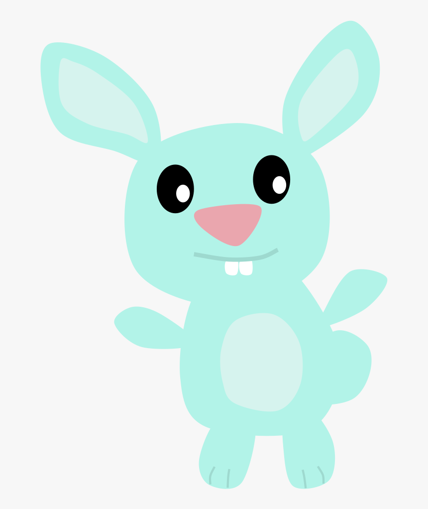 Free Blue Bunny - Cartoon, HD Png Download, Free Download