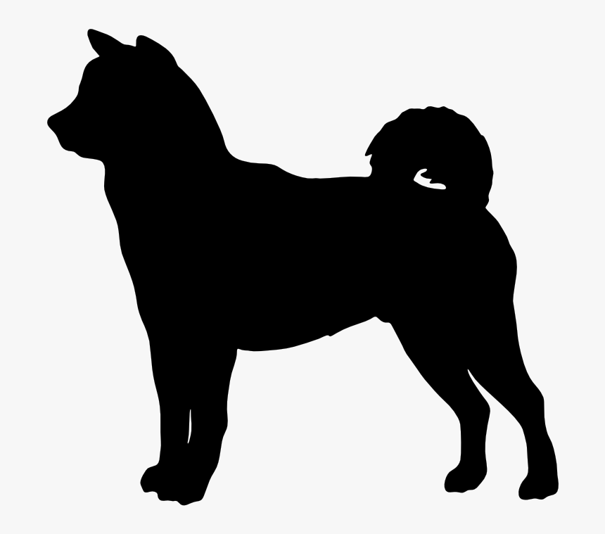 Shiba Inu Akita Inu Labrador Retriever Golden Retriever - Shiba Inu Silhouette Png, Transparent Png, Free Download