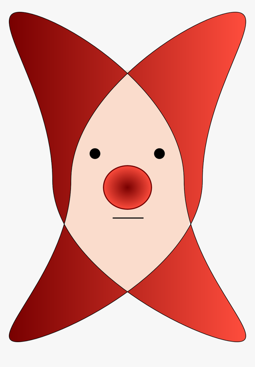 Clown Nose Png - Clown, Transparent Png, Free Download