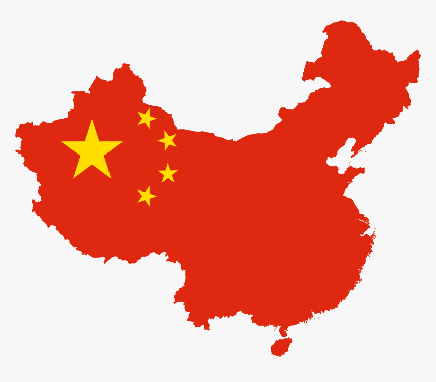 China Map Flag, HD Png Download, Free Download