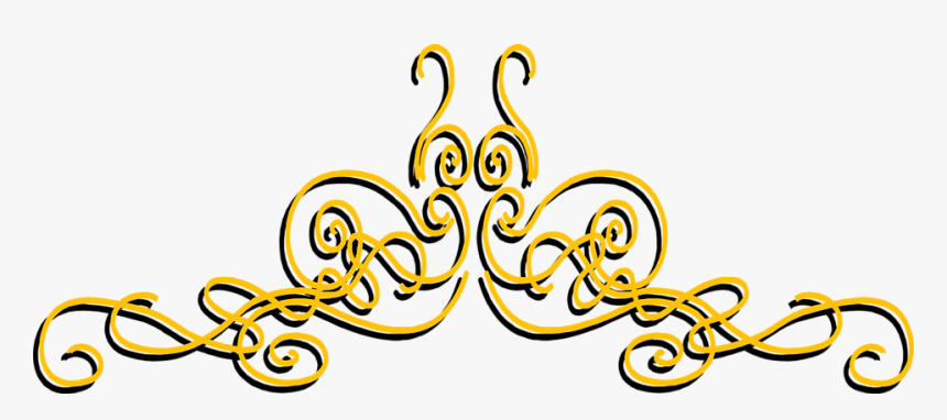 Transparent Fancy Lines Png - Transparent Line Design Gold, Png Download, Free Download