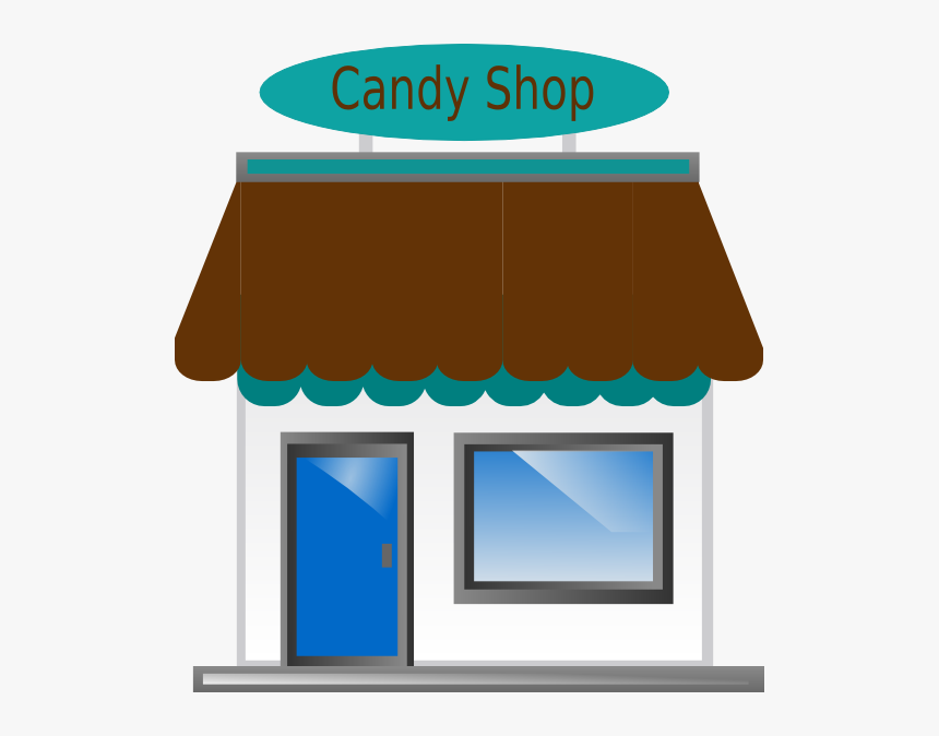 Awning Vector Clip Art - Candy Shop Clip Art, HD Png Download, Free Download