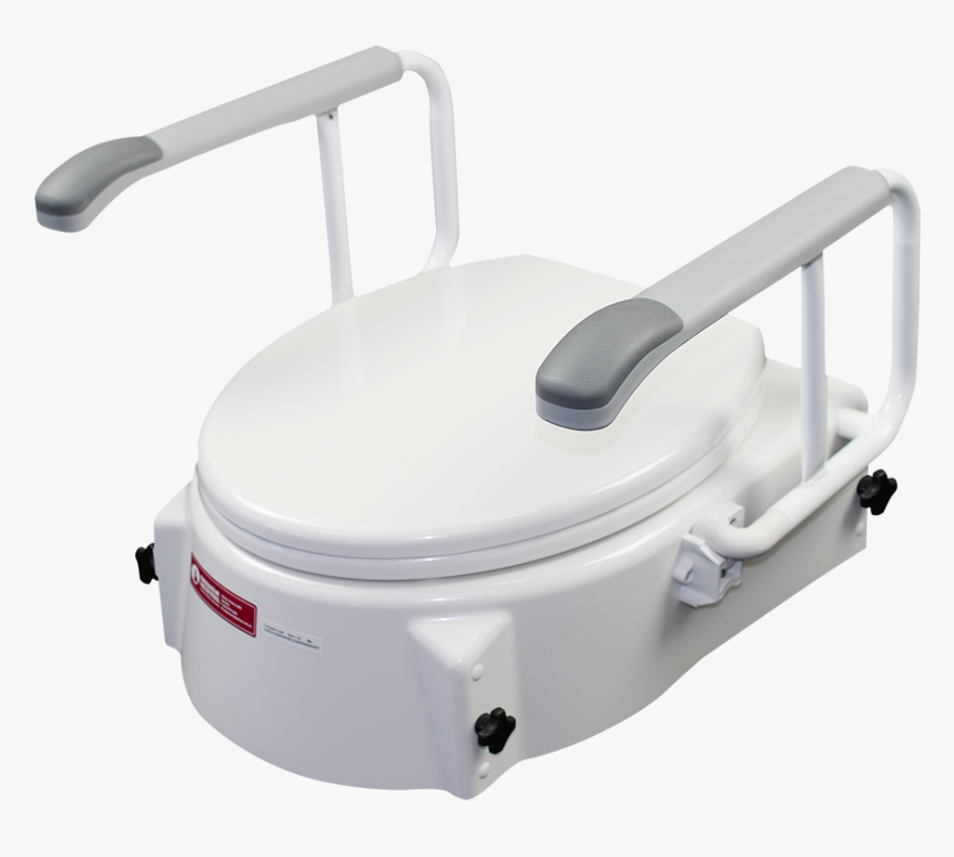 X214 Toilet Seat Raiser With Arms Adjustable Height- - Toilet Seat, HD Png Download, Free Download