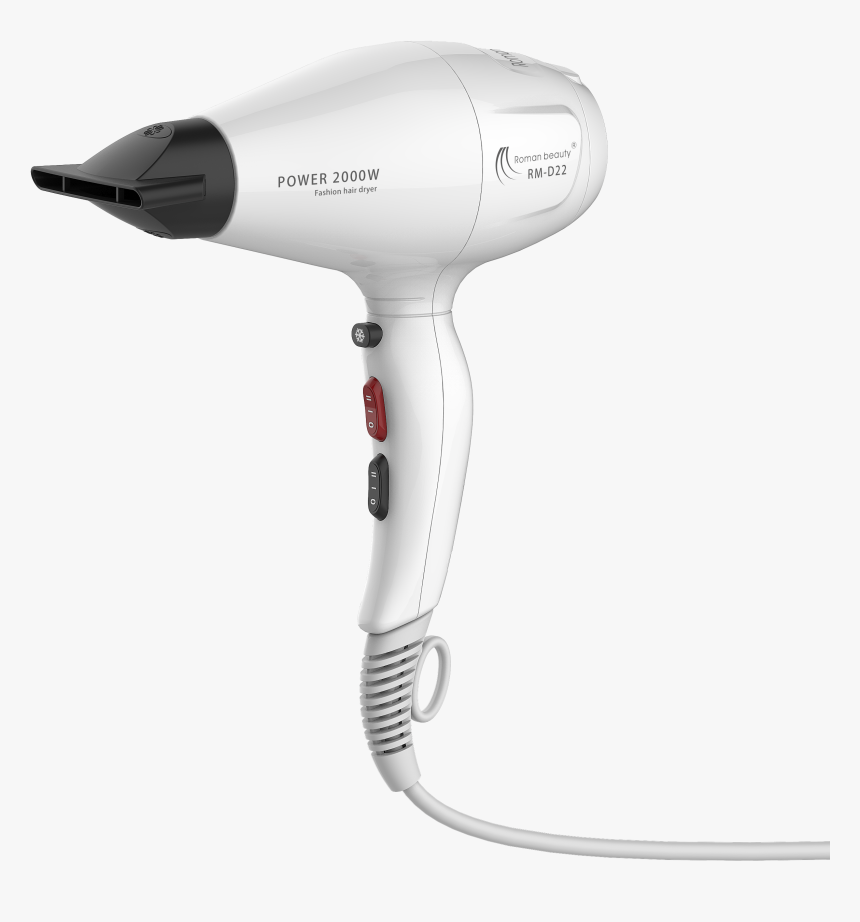 Powerful Low Noise Ac Motor Professional Salon Hair - Hair Dryer, HD Png Download, Free Download