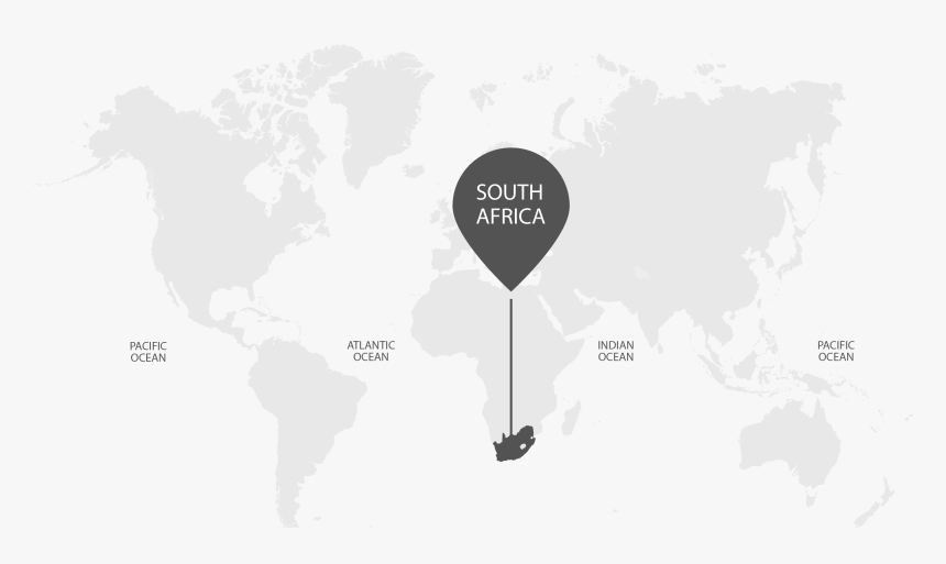 World Map For Southafrica Wuo23m - World Conflicts Map 2019, HD Png Download, Free Download