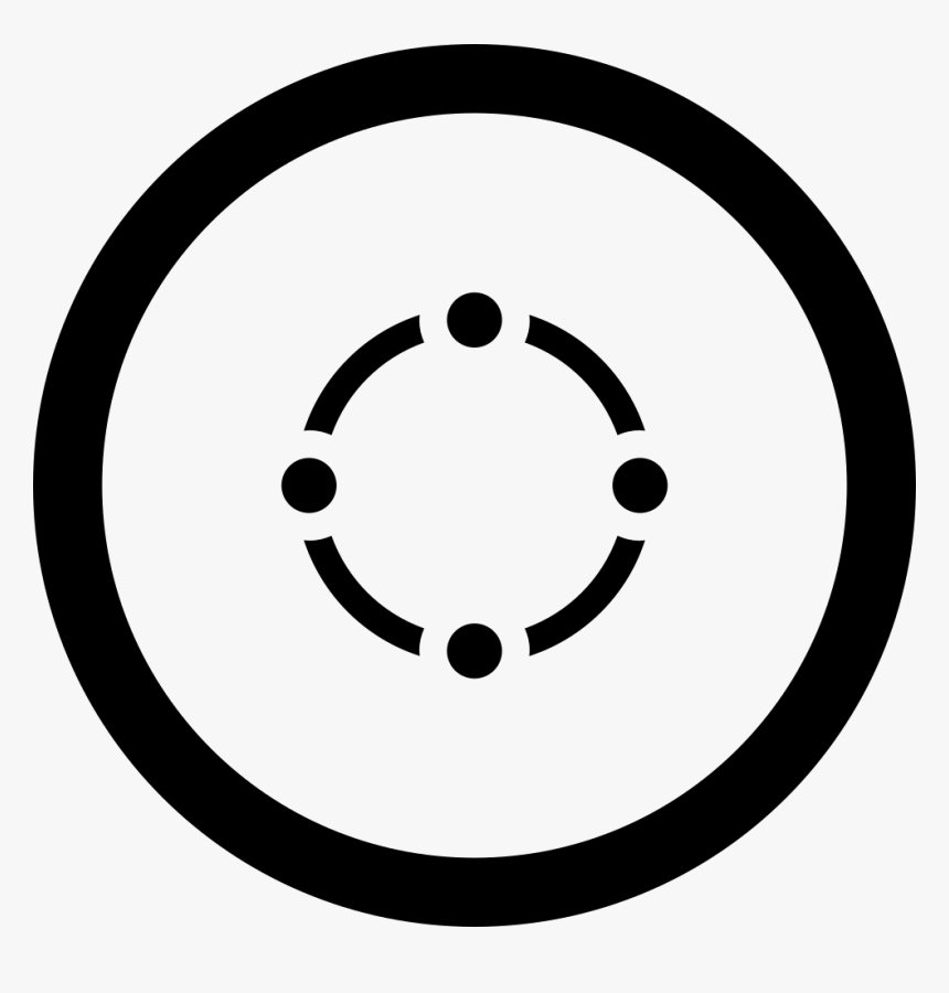 Dots Circle In Circular Symbol - Windows 8 Arrow Icon, HD Png Download, Free Download