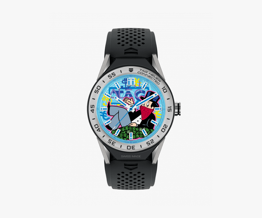 Tag Heuer Connected Modular 45 Watch With Dial Created - Tag Heuer Connected 45, HD Png Download, Free Download
